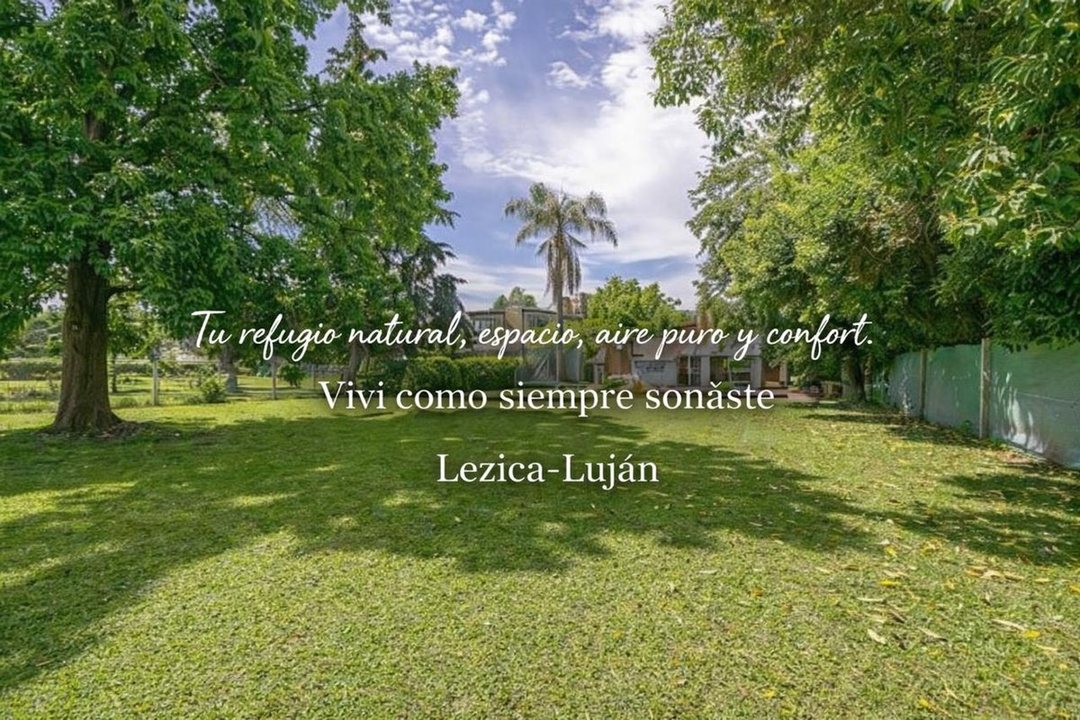 CASA 4 AMBIENTES VENTA LUJAN LEZICA PILETA PARQUE