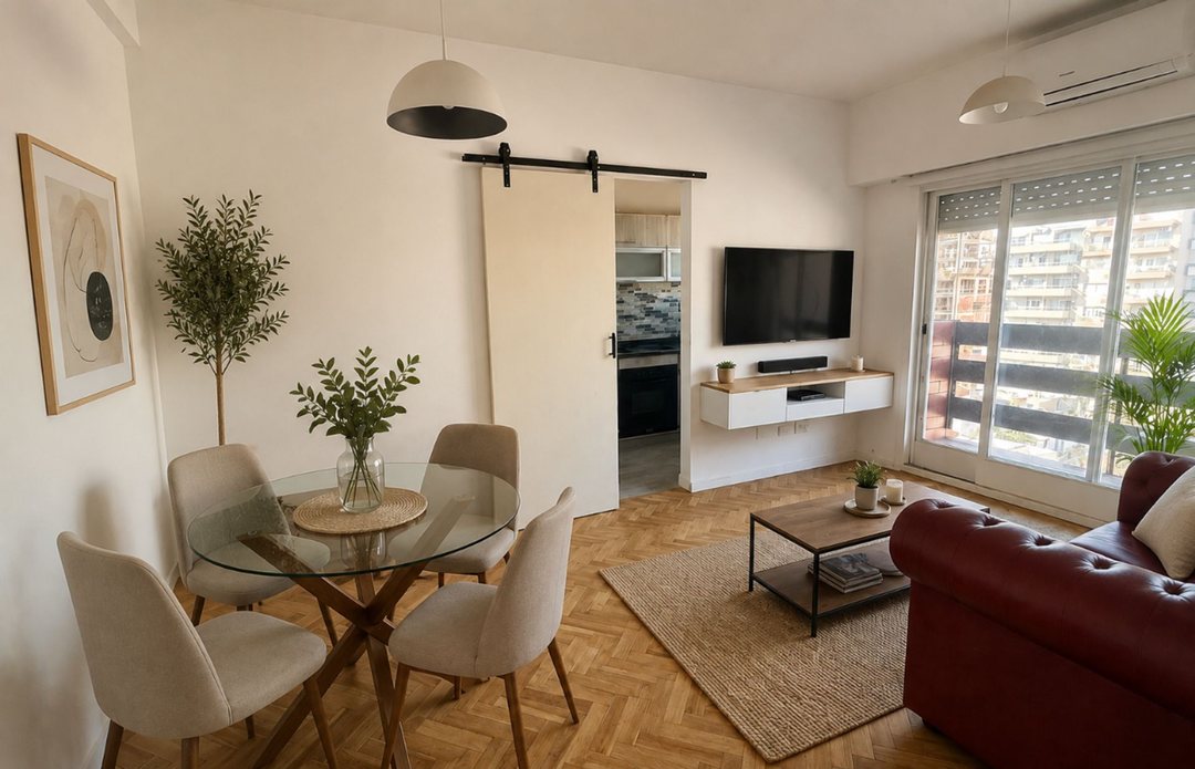 Venta 2 ambientes con Balcón al frente en Devoto