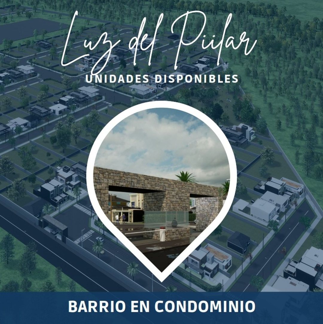 LOTES EN PILAR CON FINANCIACION - RP 25