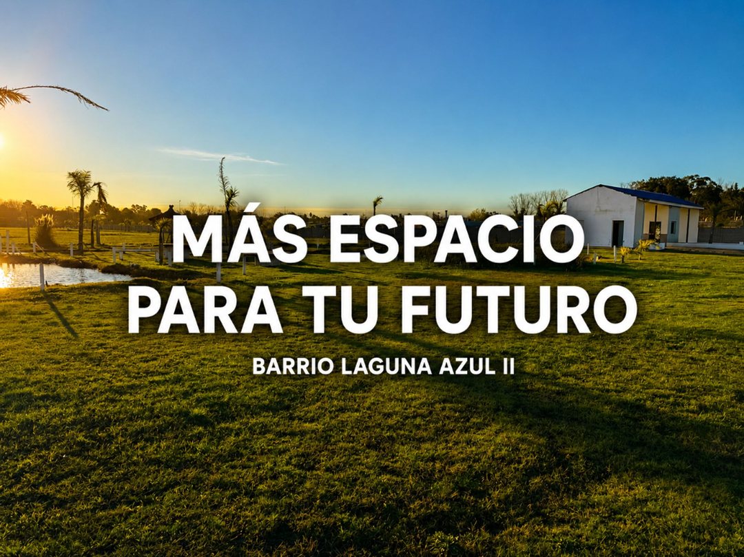 LOTE 400M2 BARRIO LAGUNA AZUL II