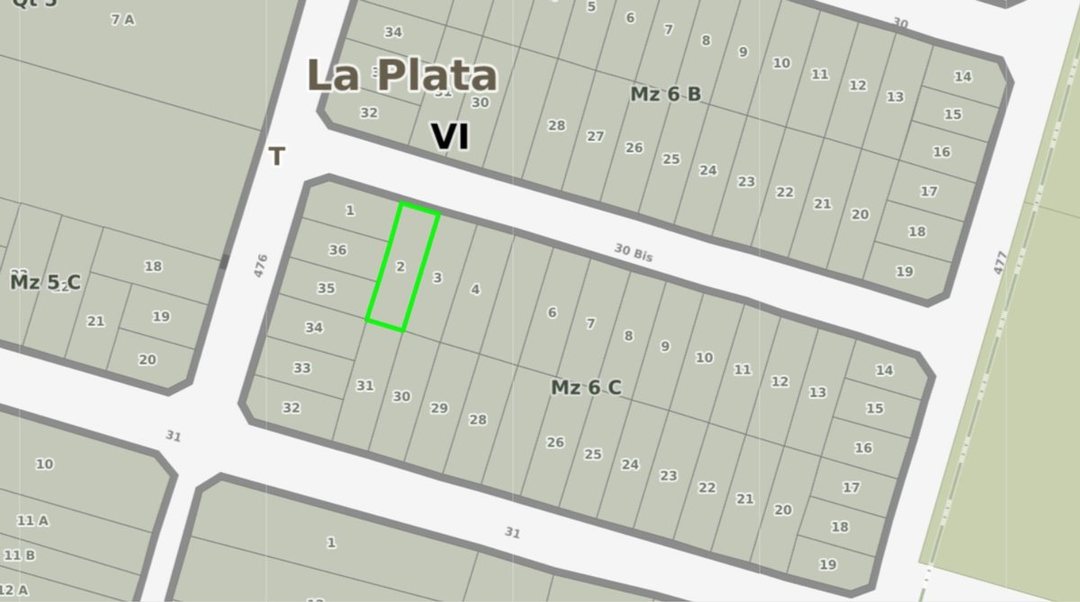 LOTE EN VENTA EN CITY BELL