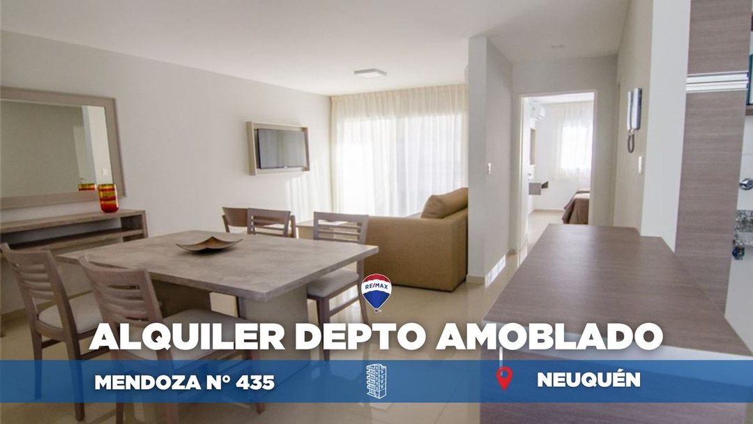 ALQUILER DEPARTAMENTO AMOBLADO CENTRO NEUQUEN