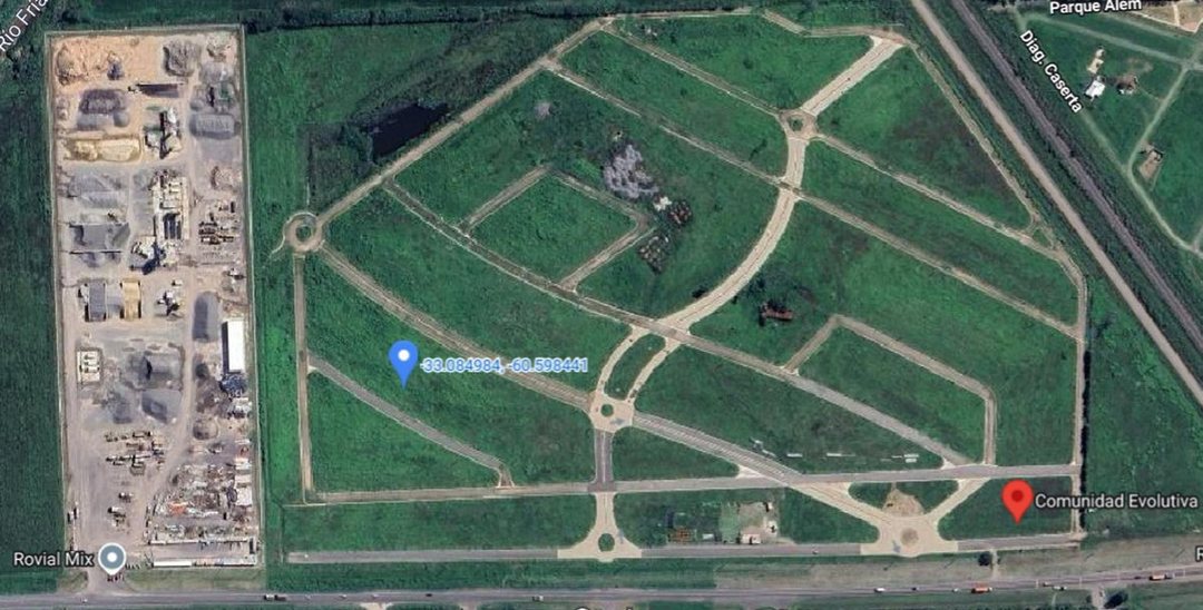 LOTE EN VENTA 270 M2 COMUNIDAD EVOLUTIVA P. ESTHER