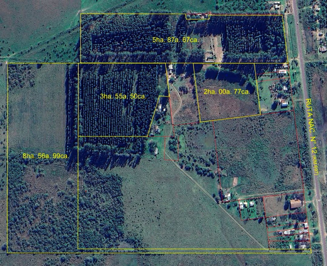 VENTA DE CAMPO EN ESQUINA CORRIENTES