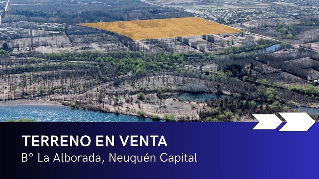 VENTA TERRENO B° LA ALBORADA | NEUQUEN CAPITAL