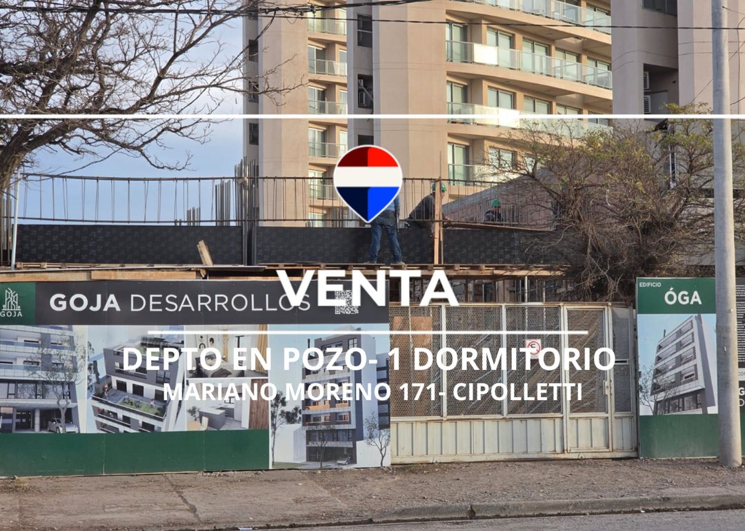 DEPTO 1 DORMITORIO EN POZO- CIPOLLETTI