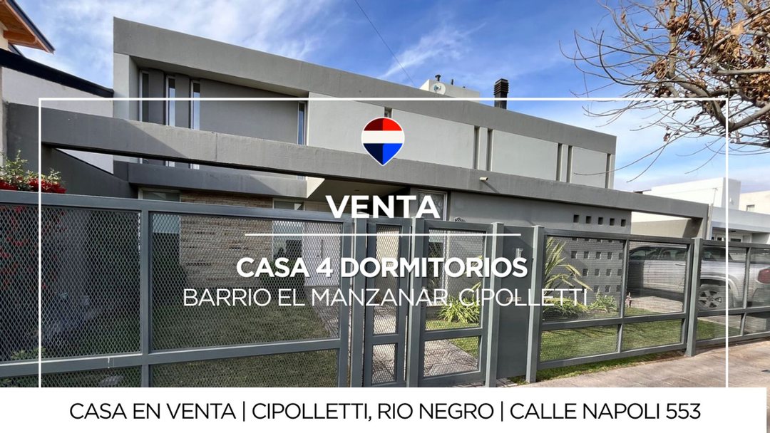Venta casa  en El manzanar Cipolletti