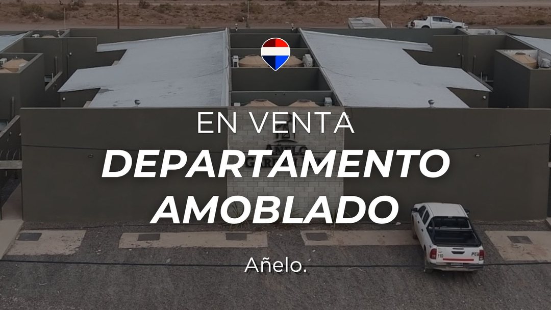 VENTA DEPARTAMENTO 2 DORM AMOBLADO AÑELO NEUQUÉN