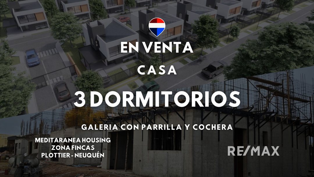CASA 3 DORMITORIOS MEDITERRÁNEA HOUSING PLOTTIER