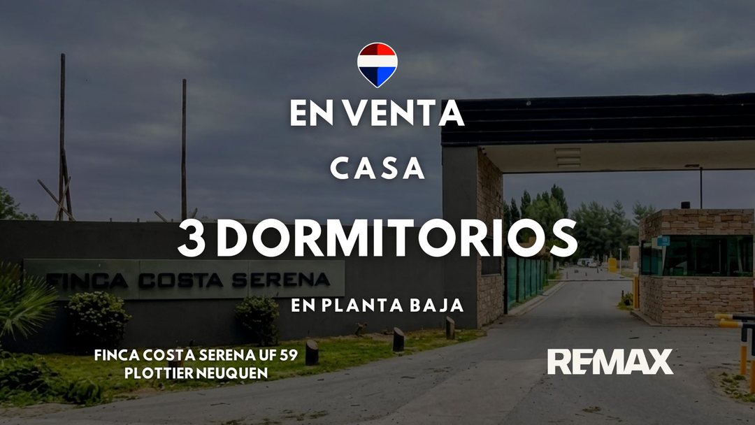 CASA PB 3 DORMITORIOS FINCAS COSTA SERENA UF 59