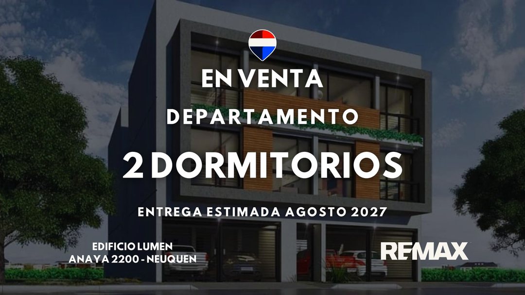 VENTA DEPARTAMENTO 2 DORMITORIOS EDIFICIO LUMEN