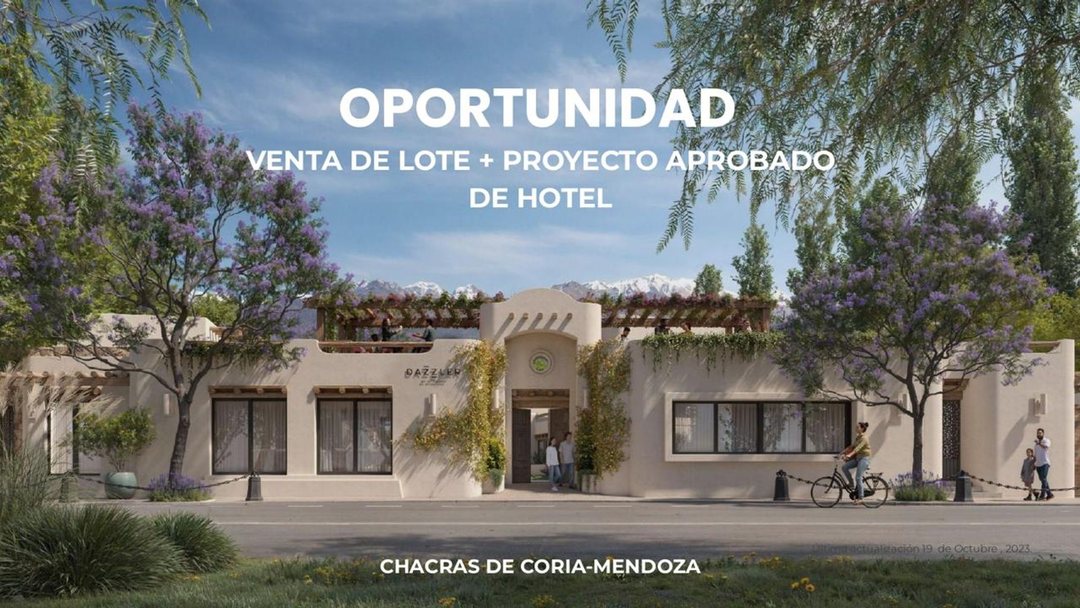 venta lote  chacras de coria apto comercial