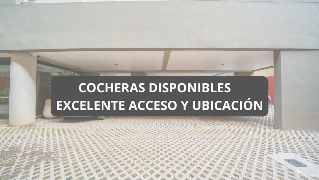 VENTA COCHERA FIJA Y CUBIERTA OLIVOS VICENTE LÓPEZ