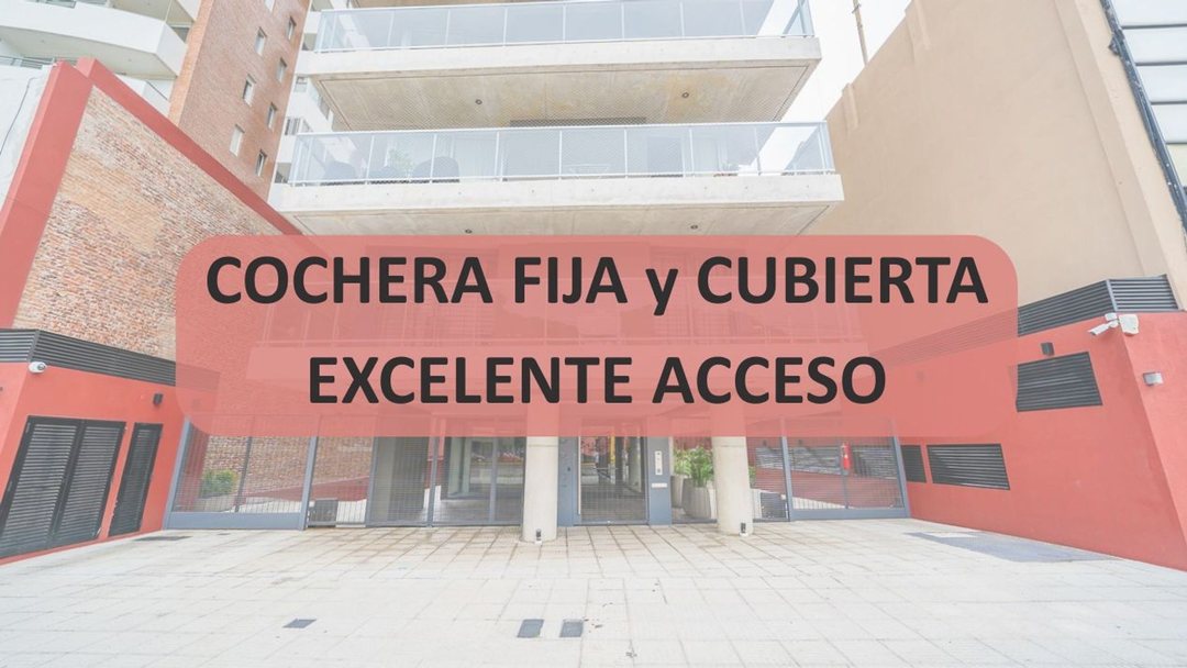 VENTA COCHERA FIJA Y CUBIERTA LA LUCILA VTE LOPEZ