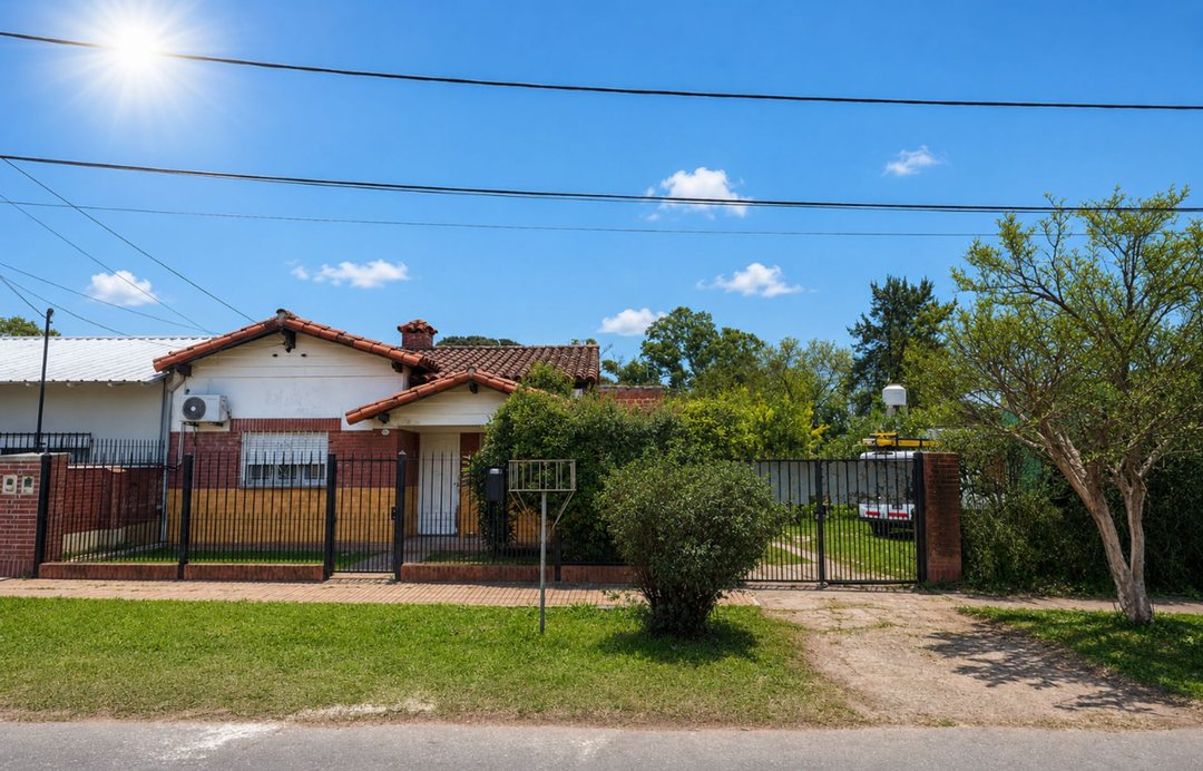 VENTA CASA 4 AMB QUINCHO LOTE HUDSON A REFACCIONAR