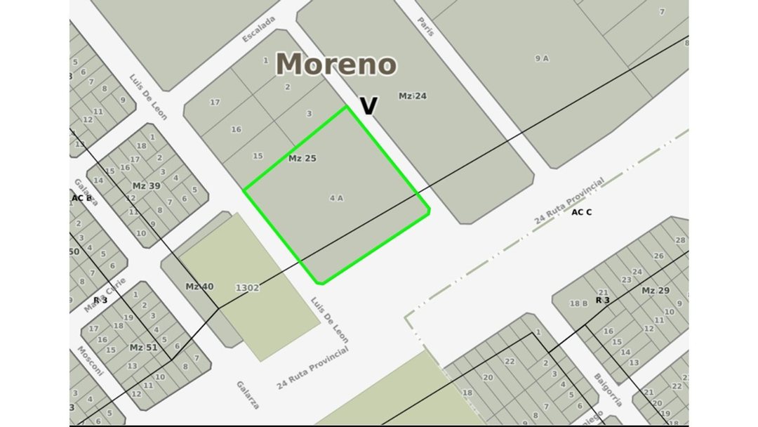VENTA TERRENO / LOTE 10000M2 SOBRE RUTA 24