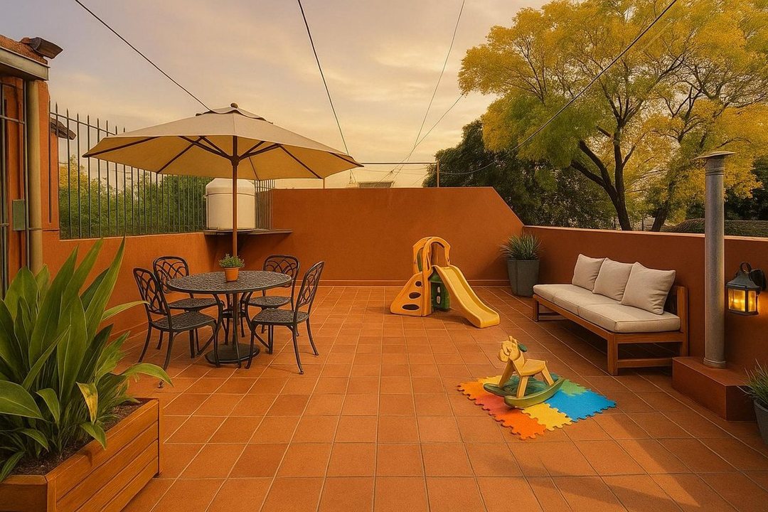 Venta DOBLE casa en Pompeya TERRAZA PATIO QUINCHO!