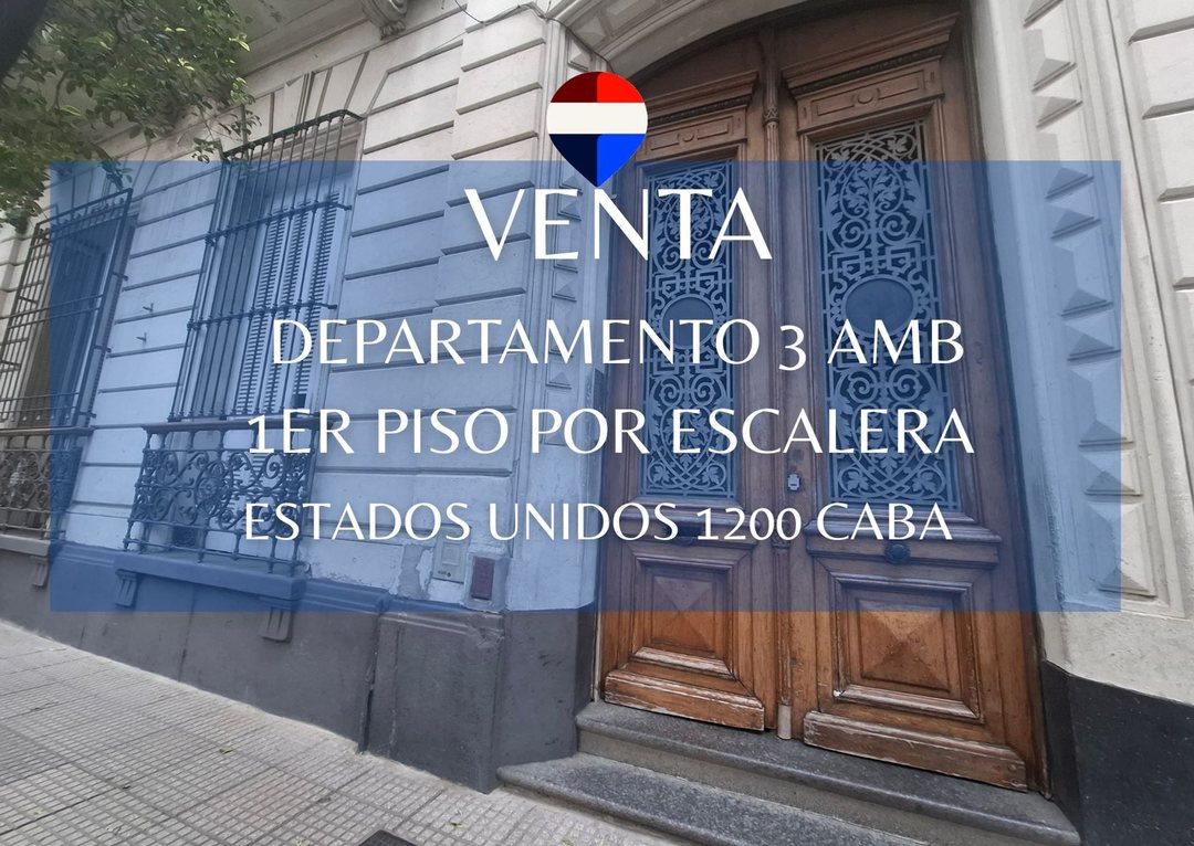 depto 3 amb amplio 1er piso por esc. BARRIO UADE