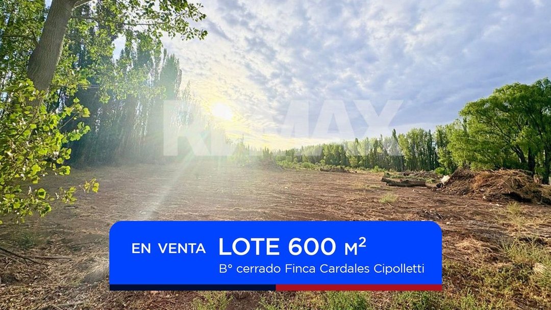 PREVENTA LOTE B° CERRADO FINCA CARDALES CIPOLLETTI