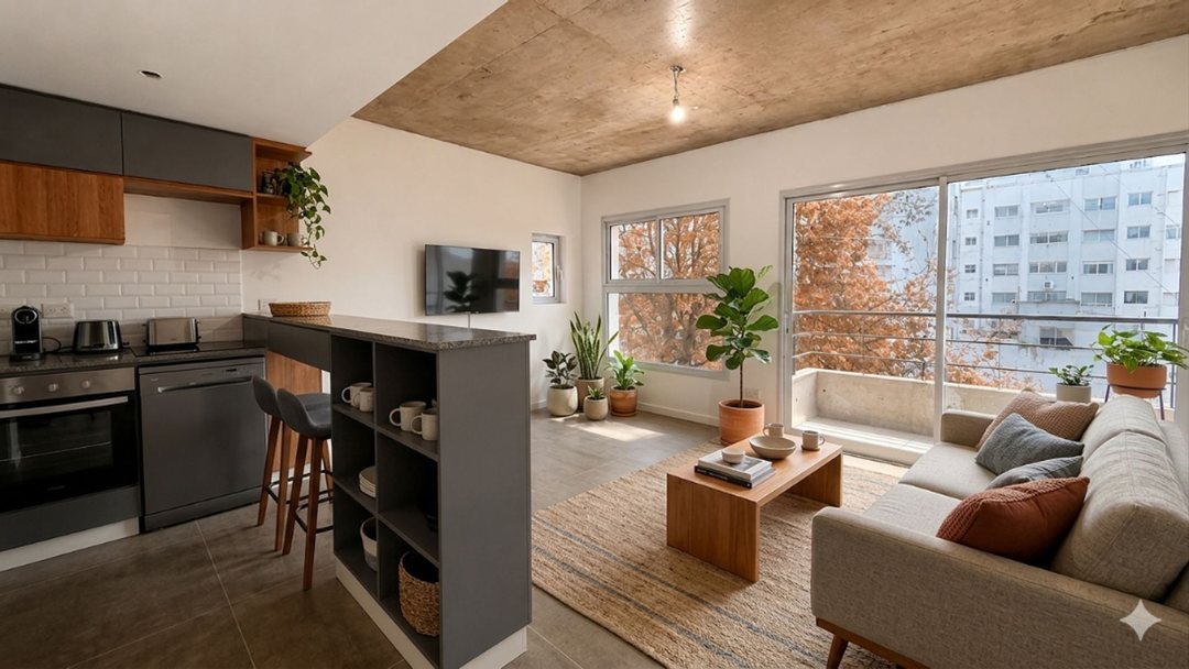 VENTA 2 AMBIENTES SEMIPISO LA PERLA A ESTRENAR