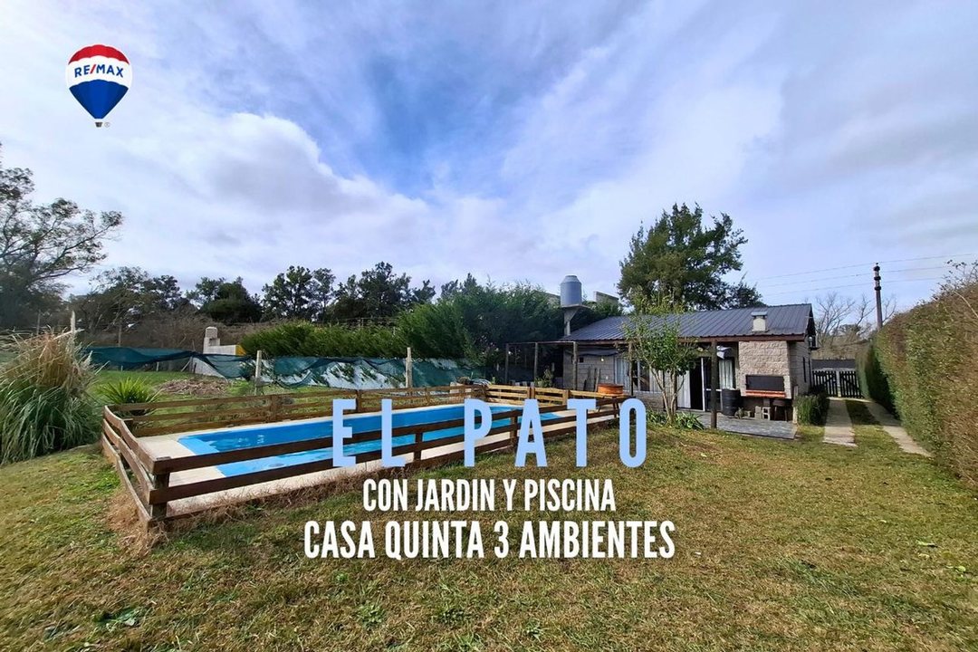 VENTA CASA QUINTA EL PATO CON PILETA