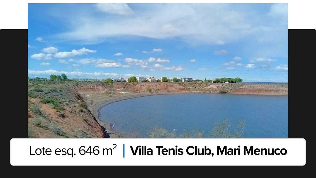 Terreno en venta, Villa Tenis Club - Mari Menuco