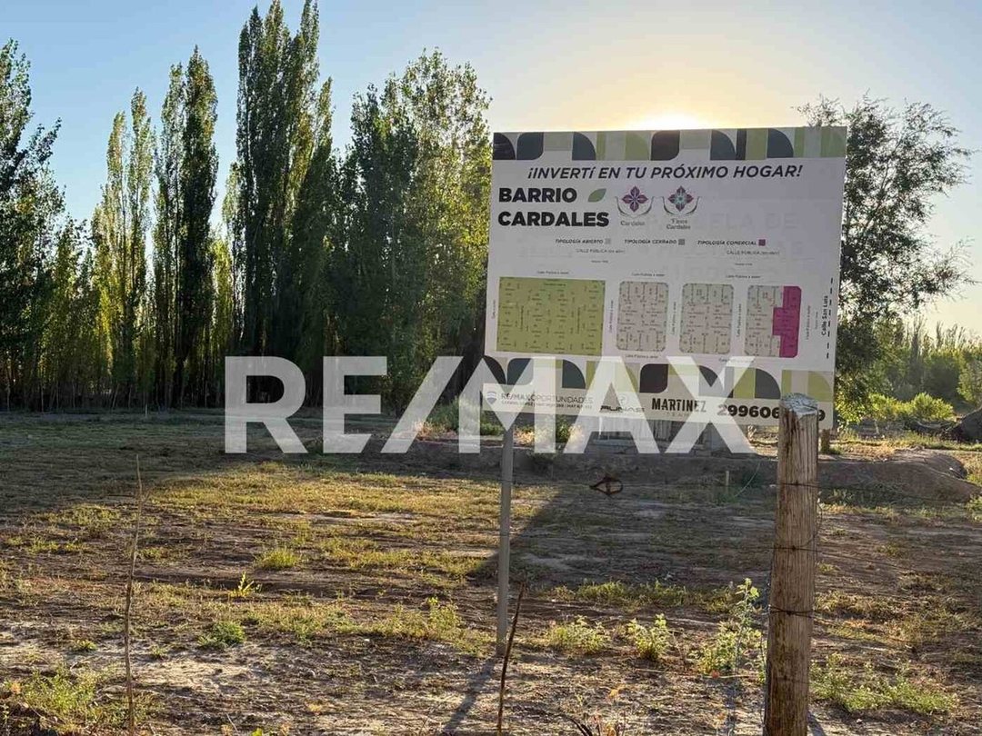 VENTA TERRENO RESIDENCIAL DE 510m2 BARRIO CARDALES