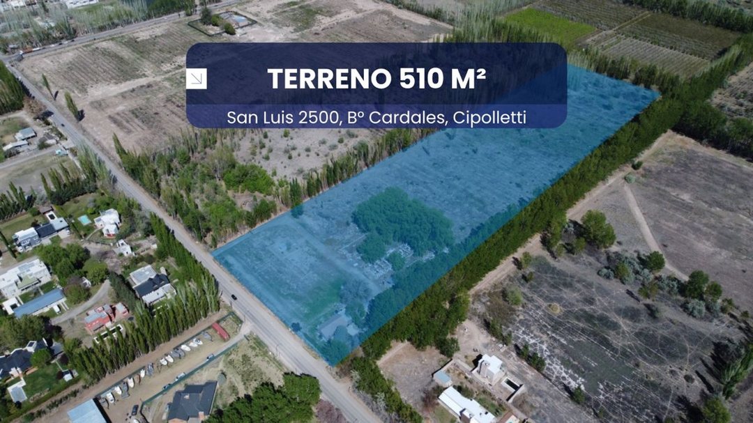 Lote 510m2 en venta - B° Cardales, Cipolletti