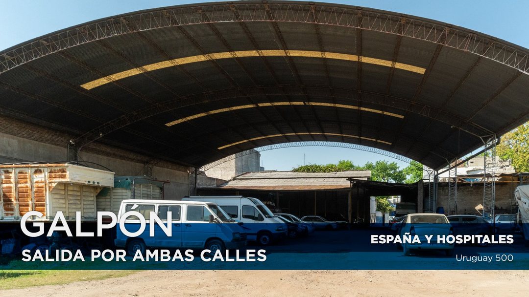 VENTA GALPON 2114 m EXCELENTE UBICACION AYOLAS 500