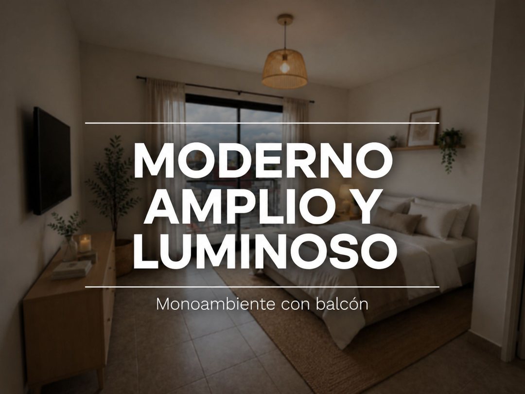 DEPTO VENTA EN CIUDADELA MONOAMBIENTE CON BALCON