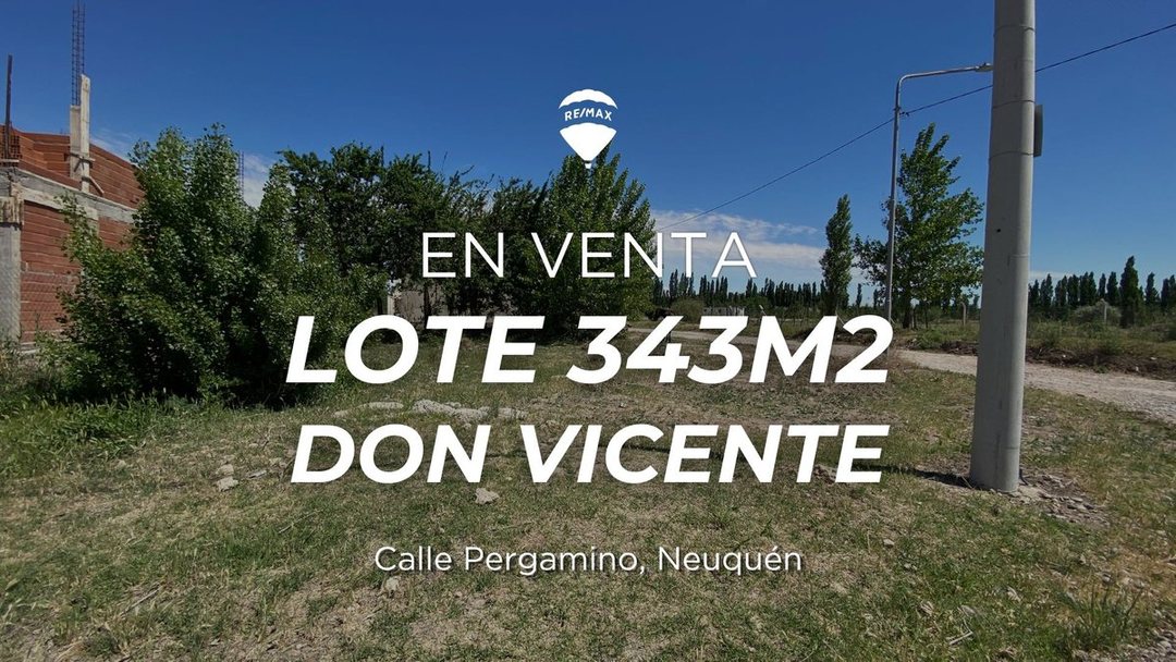 Lote E2 En Venta Loteo Don Vicente En Neuquén
