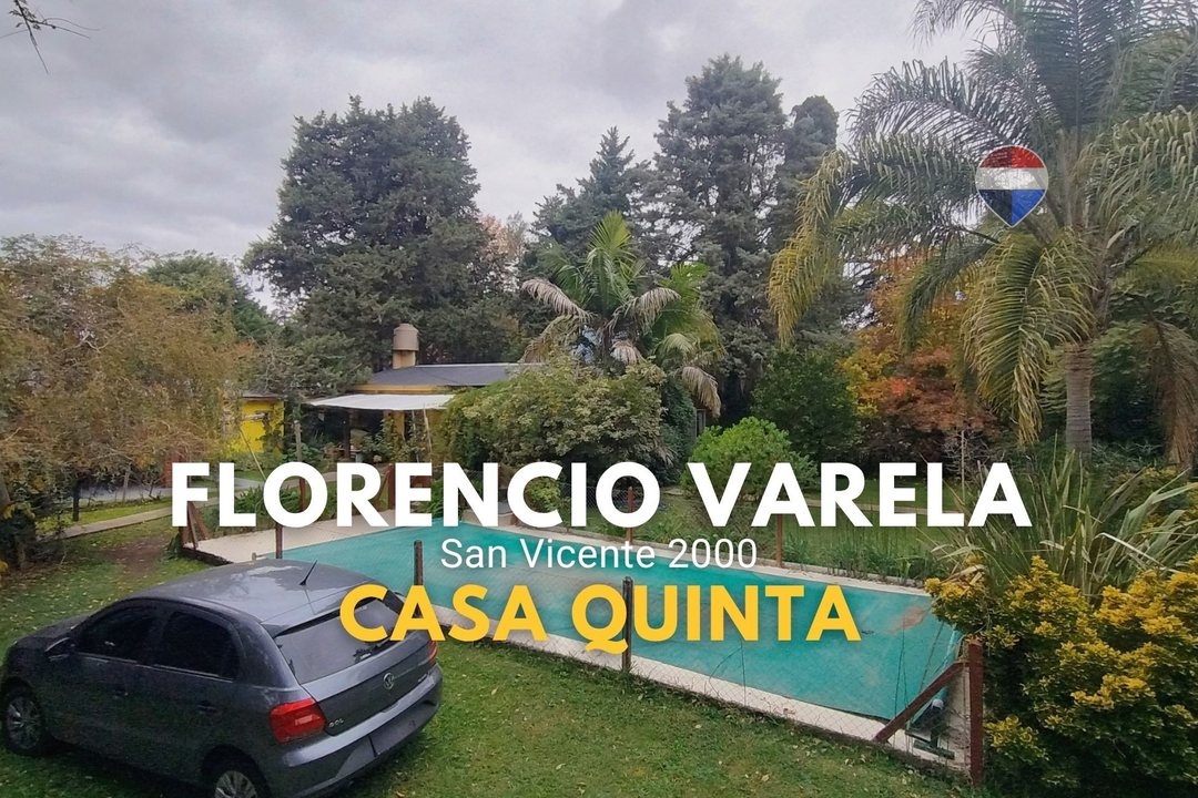 Quinta con Renta Activa en Florencio Varela