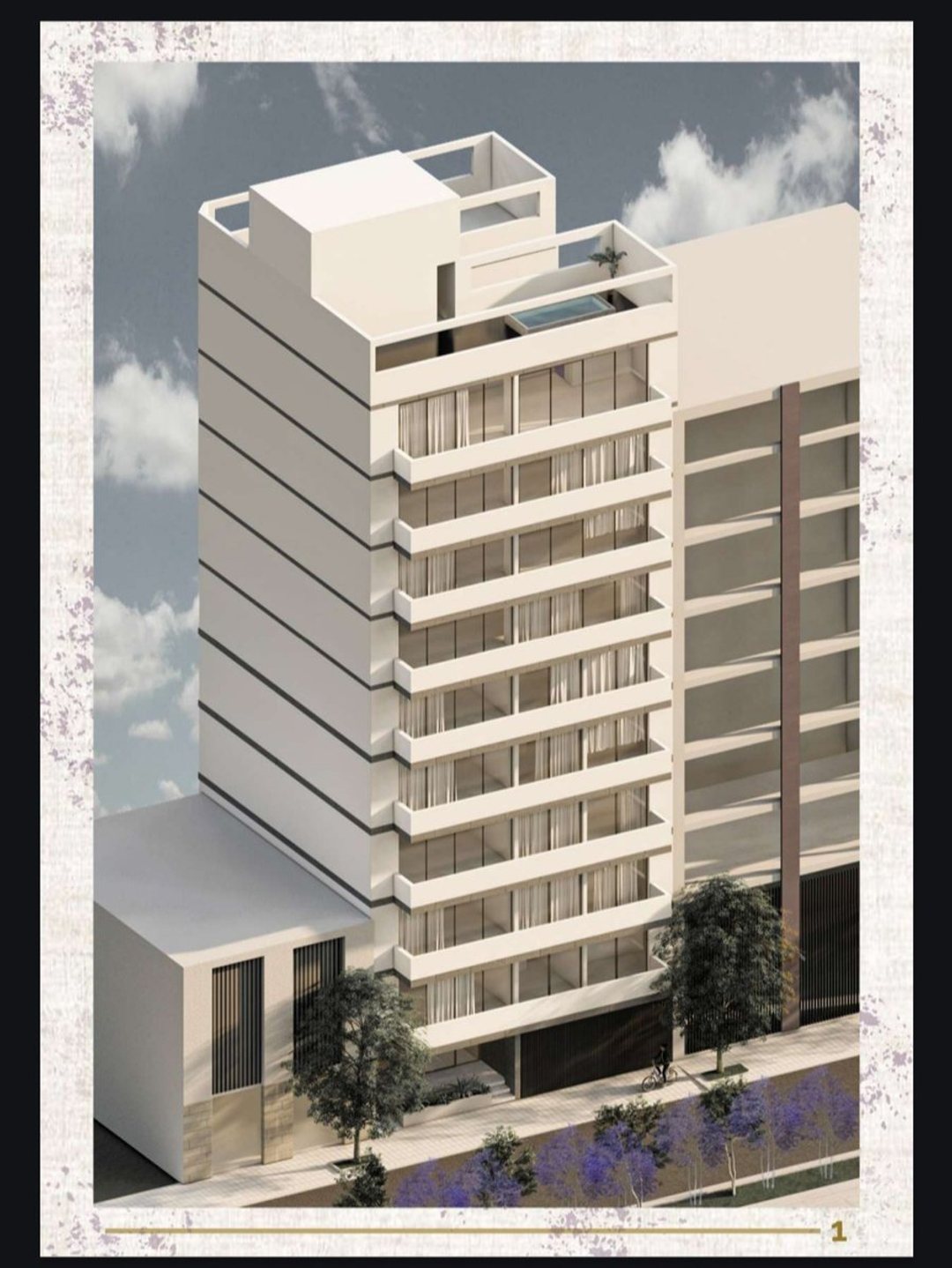 Departamento al frente Diagonal 73 16 y 17