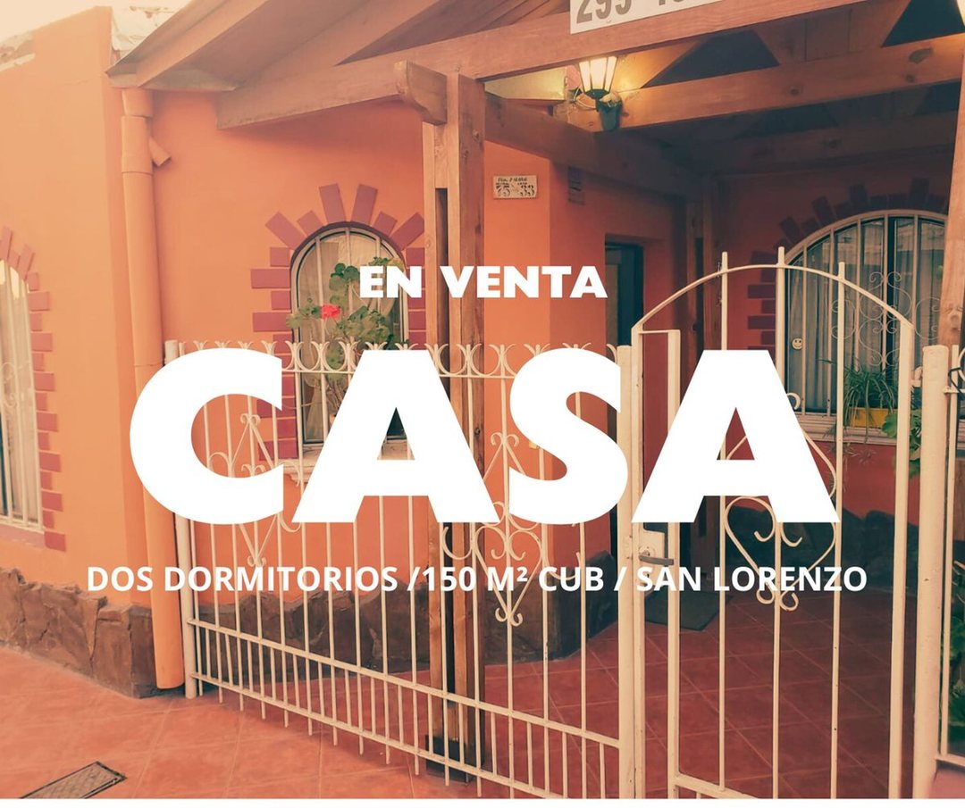 VENTA CASA TRES DORMITORIOS CON DPTO