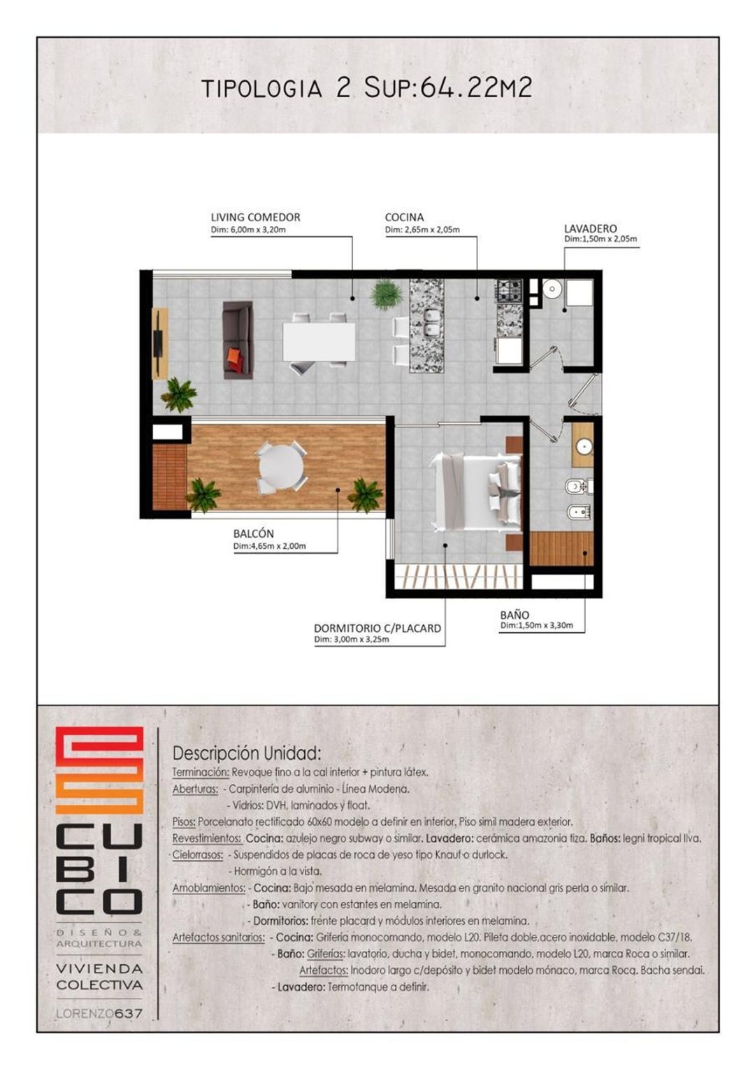 A ESTRENAR/ 1DORM. /BALCON TERRAZA/ TODOS LOS SERV