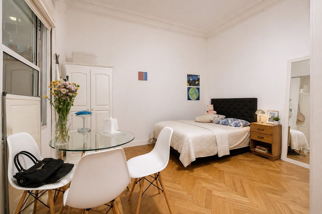 Venta depto 2 ambientes con patio -San Nicolás