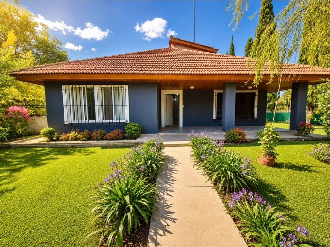 CASA  6 AMB VENTA LOTE 2700 MTS GRAL RODRIGUEZ