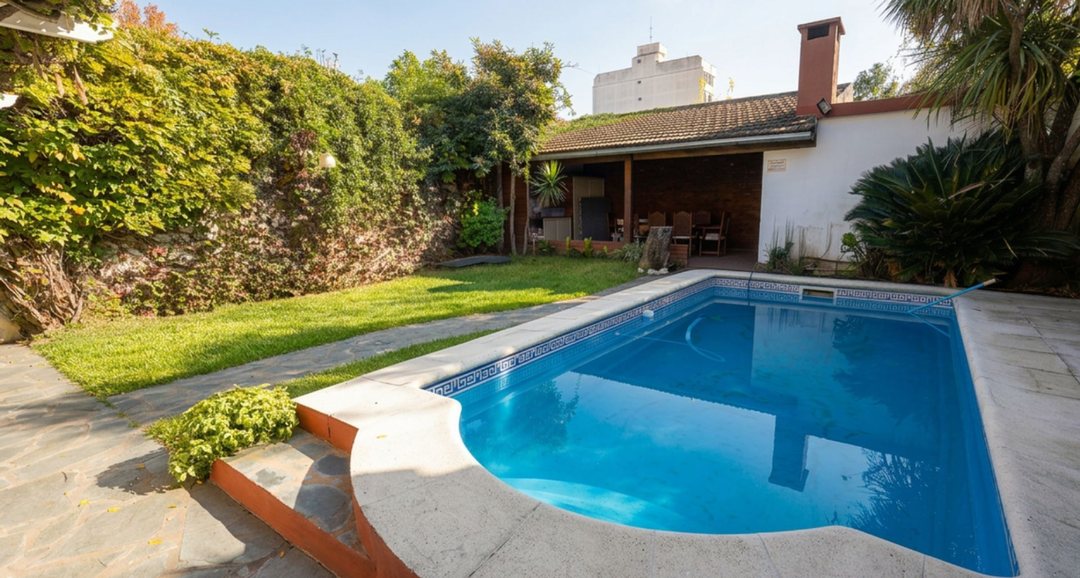 4 Amb c/ Pileta Jardín Parrilla Cochera Ballester