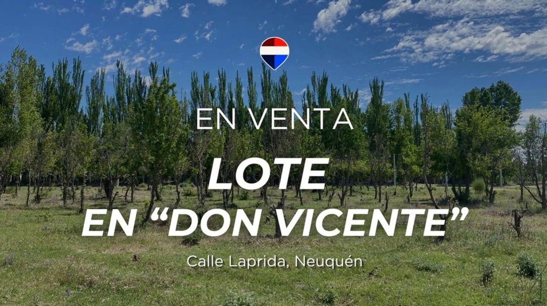 VENTA LOTE DON VICENTE