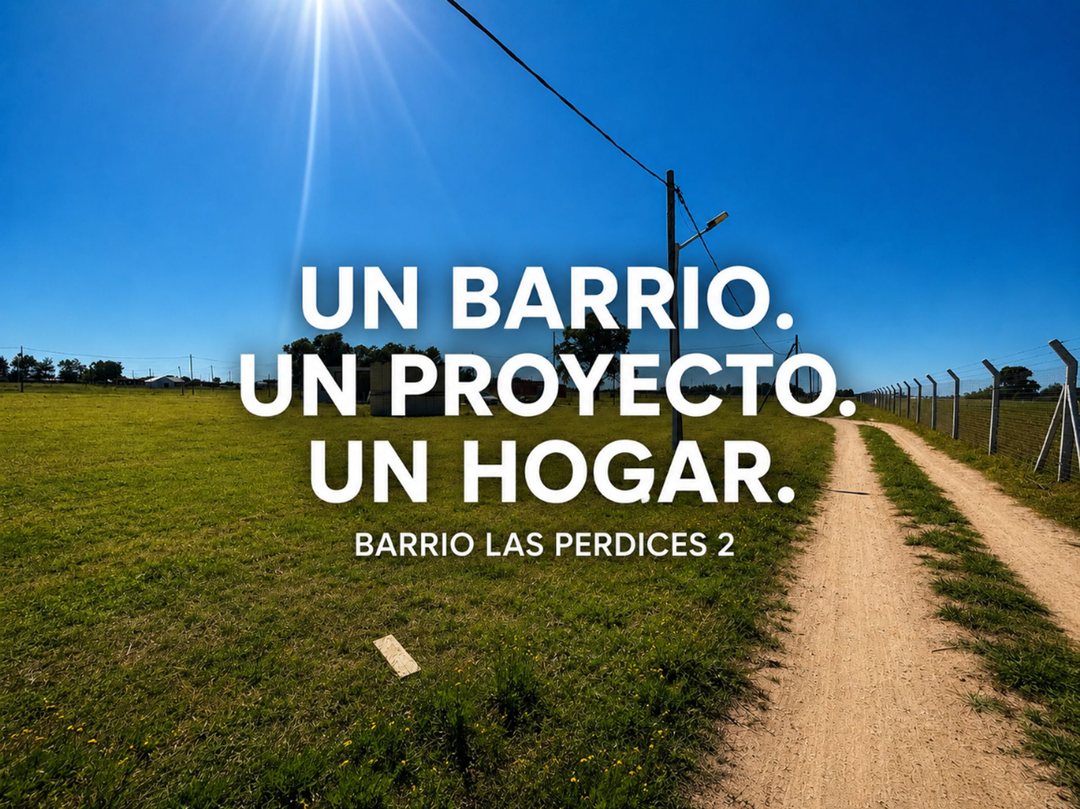LOTE 800M2 BARRIO LAS PERDICES 2