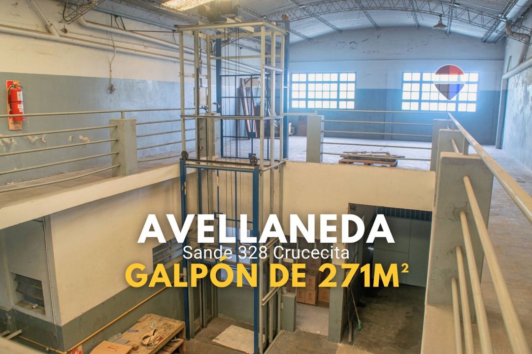Venta Galpón 2 plantas c/Oficinas en Avellaneda