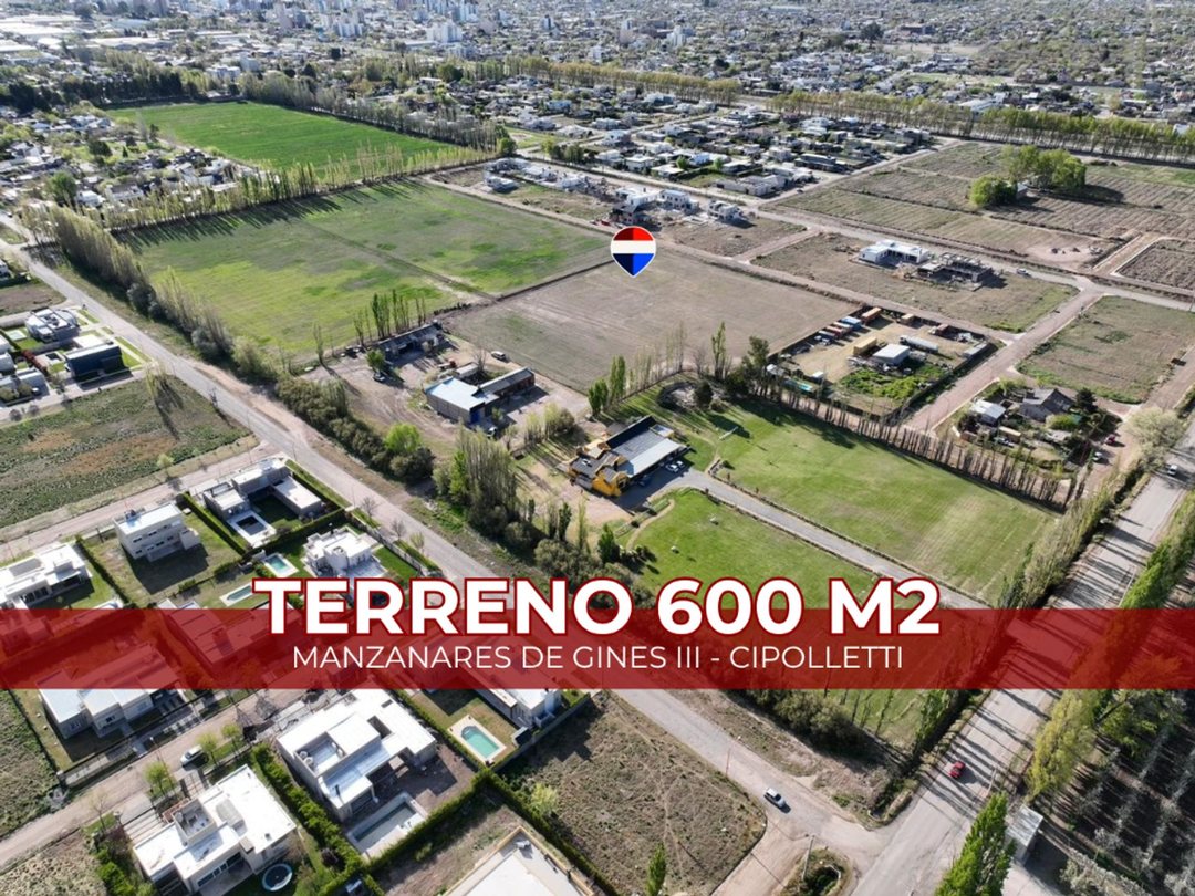 VENTA TERRENO MANZANARES DE GINÉS III, CIPOLLETTI