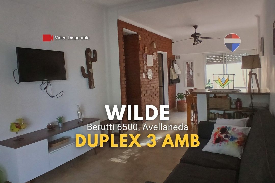 Venta PH 3 amb. con Garage, Patio y Parrilla Wilde