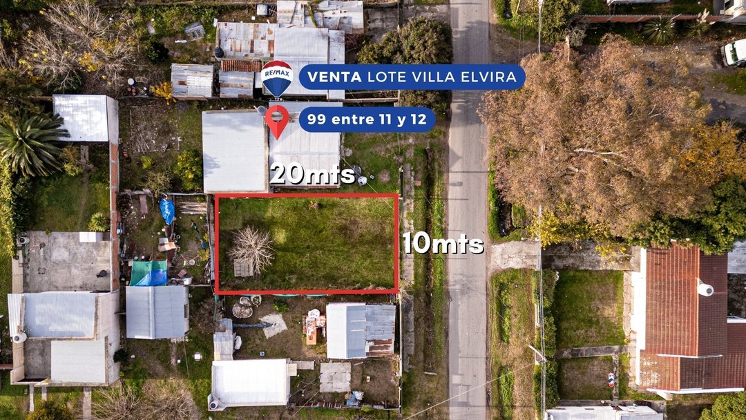 Lote en Venta, Villa Elvira.
