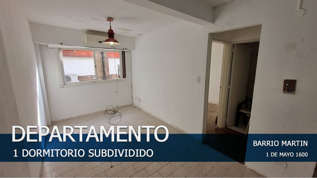 DEPARTAMENTO INTERNO EN VENTA UN DORMITORIO MARTIN