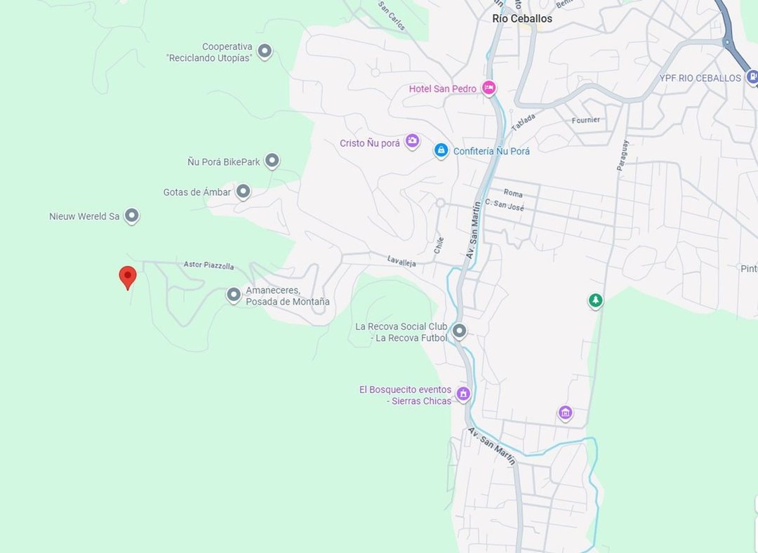 LOTE 884m2 B° SERRANIAS - RIO CEBALLOS C/ESCRITURA