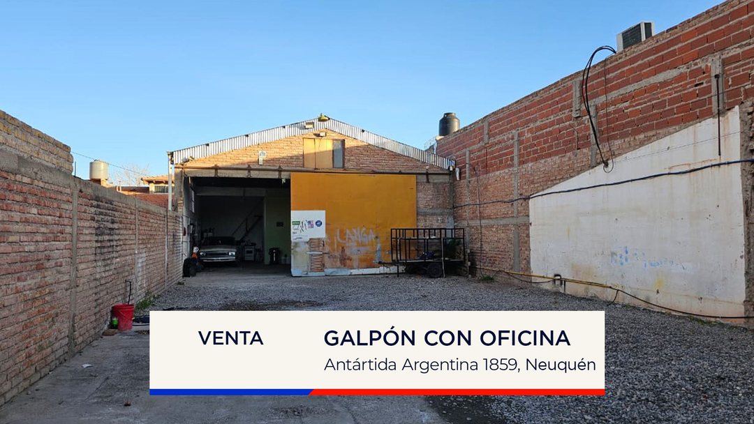 VENTA GALPON CON OFICINA ANTARTIDA ARGENTINA 1850