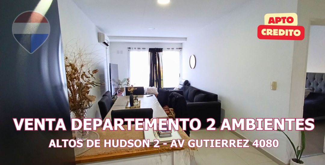 DEPARTAMENTO 2 AMB ALTOS DE HUDSON 2 OPORTUNIDAD