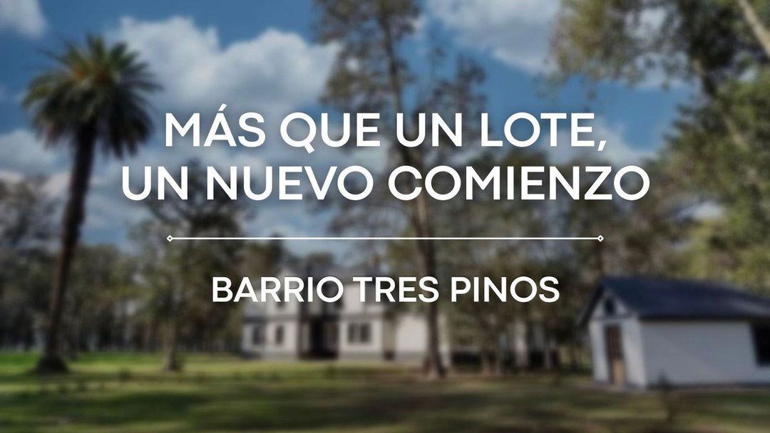 LOTE EN VENTA COUNTRY TRES PINOS GENERAL RODRIGUEZ