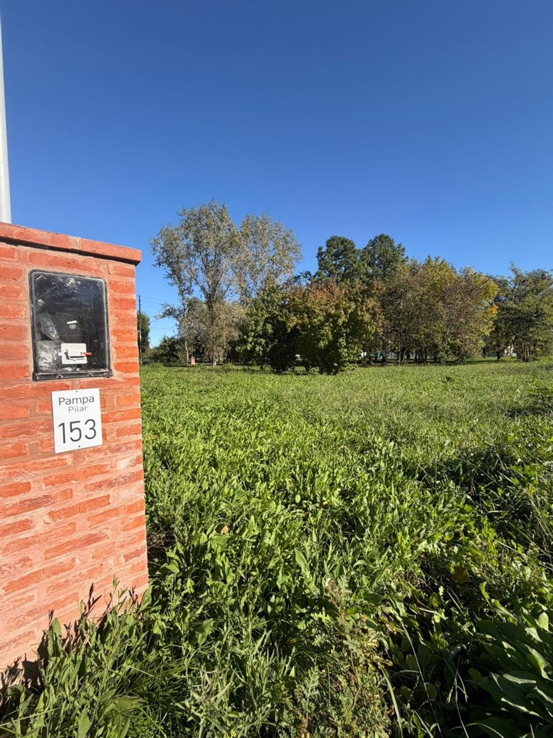 LOTE EN VENTA BARRIO PAMPA PILAR, LA LONJA